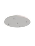 Florón de techo para Lámparas colgantes Colección Elsa 5 Luces, de metal blanco, oro, cromo, negro Ø 62cm -Configurable-