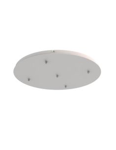 Florón de techo para Lámparas colgantes Colección Elsa 5 Luces, de metal blanco, oro, cromo, negro Ø 62cm -Configurable-