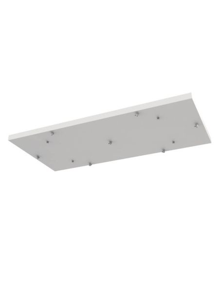 Florón de techo para Lámparas colgantes Colección Elsa 7 Luces, de metal blanco, oro, cromo, negro Ø 62cm -Configurable-