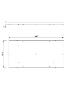 Florón de techo para Lámparas colgantes Colección Elsa 7 Luces, de metal blanco, oro, cromo, negro Ø 62cm -Configurable- 2