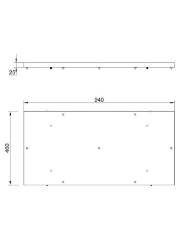 Florón de techo para Lámparas colgantes Colección Elsa 7 Luces, de metal blanco, oro, cromo, negro Ø 62cm -Configurable- medidas