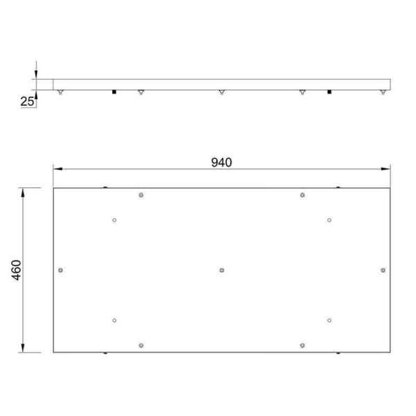 Florón de techo para Lámparas colgantes Colección Elsa 7 Luces, de metal blanco, oro, cromo, negro Ø 62cm -Configurable- medidas
