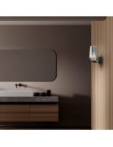 Arandela de vidro Nora 1 Light E27 - mármore preto/ambiente