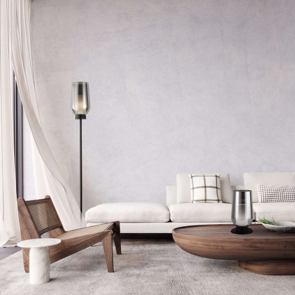 Lampadaire cristal Nora el Champ -...