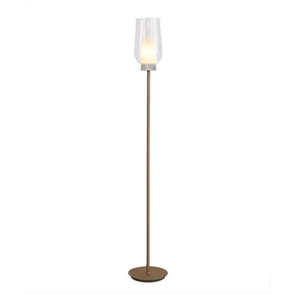 Candeeiro de pé de cristal Nora el...