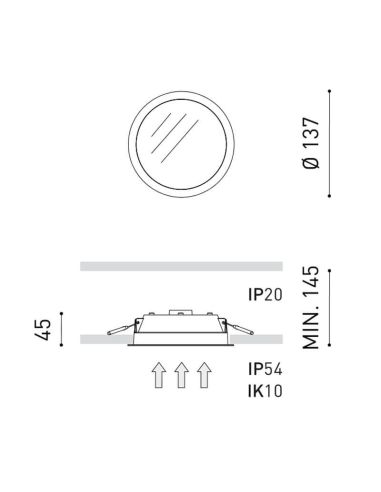 Downlight Fox Mini 2 LED 7W