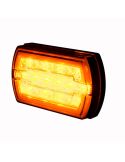 Faro Delantero LED rectangular con Luz de Posición Neon e Intermitente A 1 CleoFront 12V 24V LZD 2789 | LeonLeds