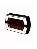 Faro Delantero LED rectangular con Luz de Posición Neon e Intermitente A 1 CleoFront 12V 24V LZD 2789 | LeonLeds