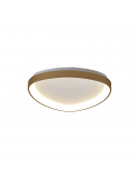 Plafón LED de techo dorado Niseko 3000k pequeño