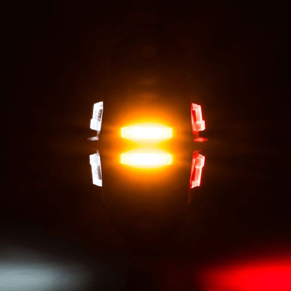 Folga LED curto Dragão Flexível 3 Luzes 12V 24V SM1 AM RM1 Horpol | leonleds