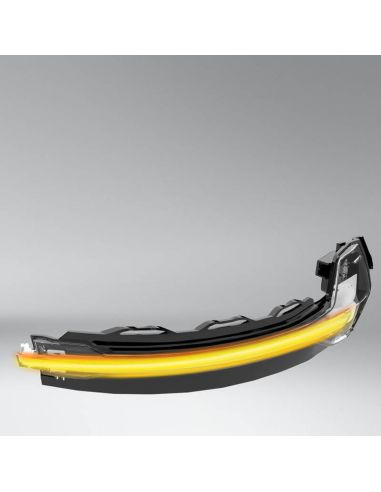 Pisca-pisca LED dinâmico para espelho com acabamento em Branco LEDriving® LEDDMI 8V0 WT S Conjunto de 2 aprovados. Audi A3 8V| l