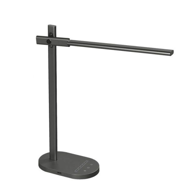 Flexo de sobremesa LED Laysan Antracita 10W 650Lm Color de luz regulable desde 2.800K hasta 6.500K ACB | LeonLeds
