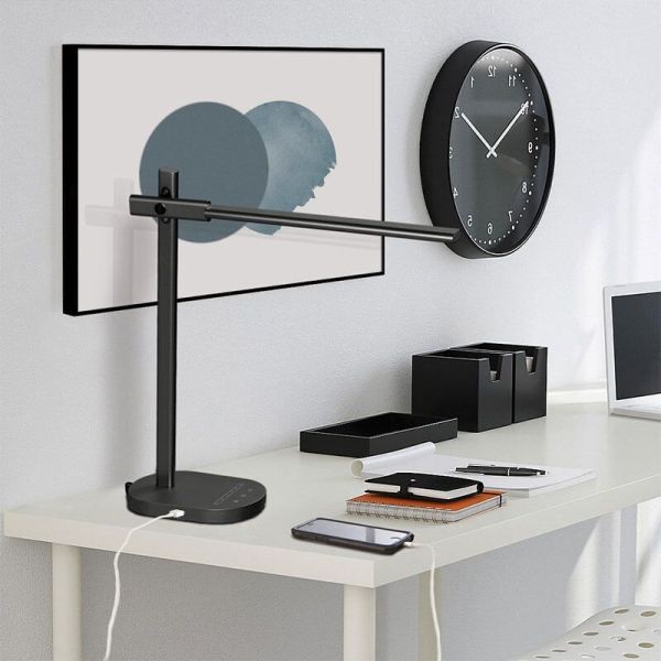 Candeeiro de mesa LED Laysan Antracite 10W 650Lm Cor da luz regulável de 2.800K a 6.500K S81521N Eglo | leonleds