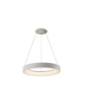Luminária pendente LED Niseko II branca com controle remoto, regulável Ø 50 cm