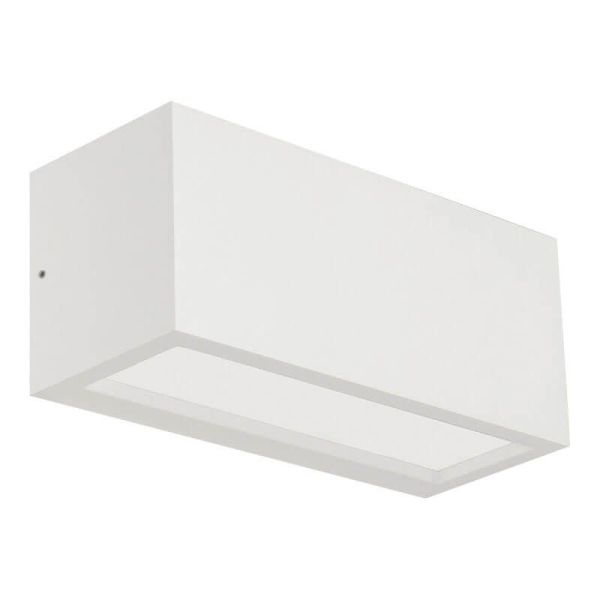 Aplique para exterior moderno con forma rectangular Utah IP65 8353 Mantra | LeonLeds