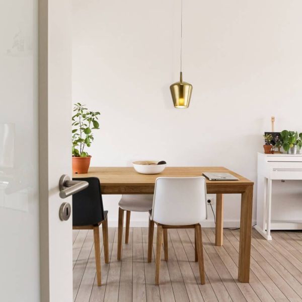 Suspension cloche Elsa verre sans...