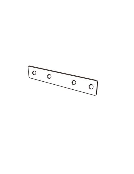 Pletina para la unión de carriles magnéticos - Magneto parte de arriba  (pletina + 4 tornillos) - Accesorios medidas