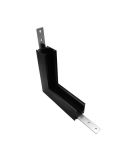 Conector unión en L 90º para carril de superficie magnético interior Magneto negro - Accesorios
