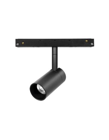 Luminaire sur rail magnétique LED Magneto noir, 7W (560Lm) - 3000K