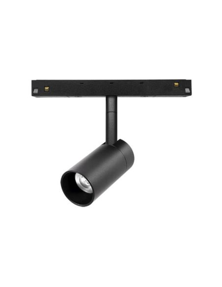 Foco LED carril magnético Magneto negro, 7W (560Lm) - 3000K