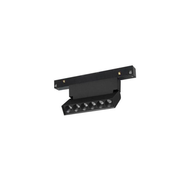 Foco lineal LED carril magnético 6 Luces Magneto negro 10W