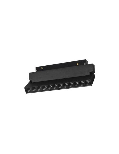 Spot linéaire LED rail magnétique 6 Lumières Magneto noir 20W