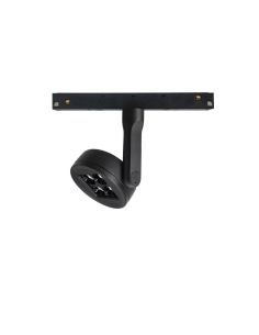 Spot LED orientable pour rail magnétique noir 4 lumières Magneto 10W et 20W