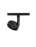 Foco LED orientable para carril magnético negro 4 Luces Magneto 20W