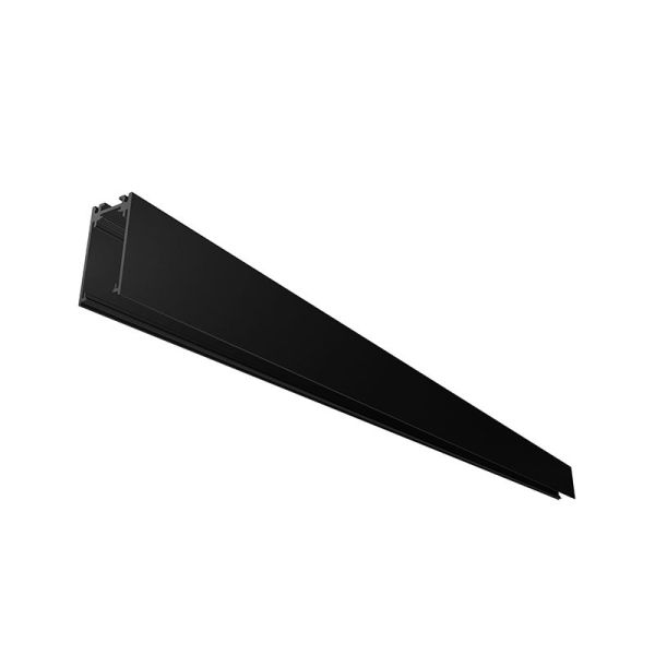 Carril para focos magnéticos de superficie 48V Magneto 1m negro
