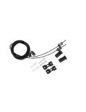 Kit de suspensión 2 hilos para carriles de superficie magnéticos Magneto negro