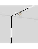 Foco LED carril magnético Magneto negro/oro 5W y 7W 3000K Regulable en intensidad Triac ambiente
