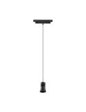 Foco colgante Pagoda LED carril magnético Magneto 12W 3000K negro Con y sin TRIAC