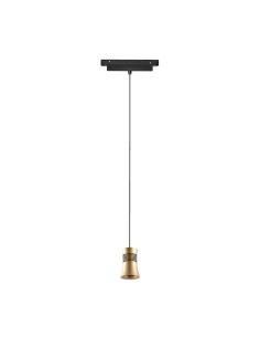 Foco colgante Pagoda LED carril magnético Magneto 12W 3000K negro Con y sin TRIAC 2