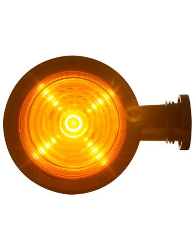 Indicateur rond LED catégorie 5 12V 24V CEM R10 HOR 102A Horpol | léonleds