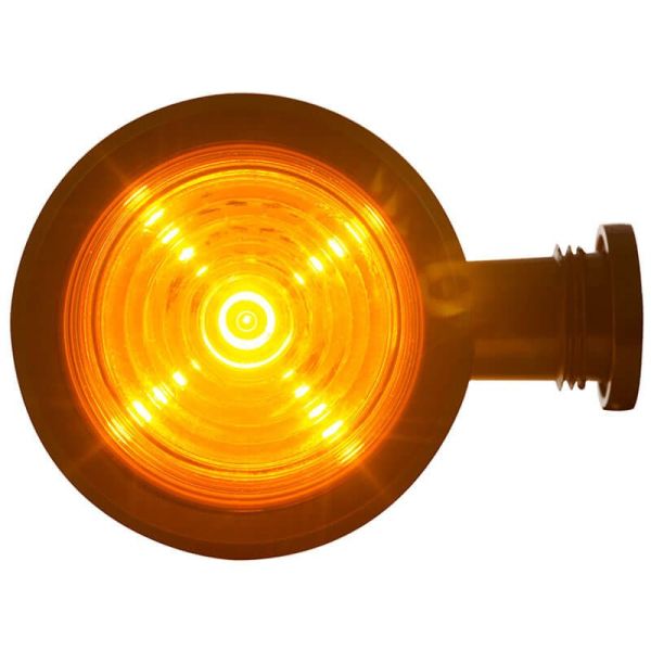 Piloto LED intermitente redondo Categoria 5 12V 24V EMC R10 HOR 102A Horpol | LeonLeds