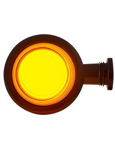Piloto Neon LED intermitente redondo Categoria 5 12V 24V EMC R10 HOR 102B LKD2608 Horpol | LeonLeds