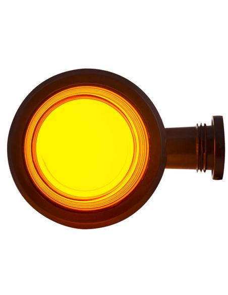 Indicador redondo Neon LED Categoria 5 12V 24V EMC R10 HOR 102B LKD2608 Horpol | leonleds