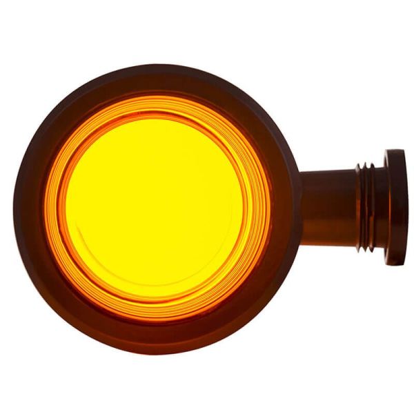 Piloto Neon LED intermitente redondo Categoria 5 12V 24V EMC R10 HOR 102B LKD2608 Horpol | LeonLeds