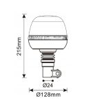 Dimensiones Rotativo LED Homologado ECE R10 CISPR Clase 5 | LeonLeds