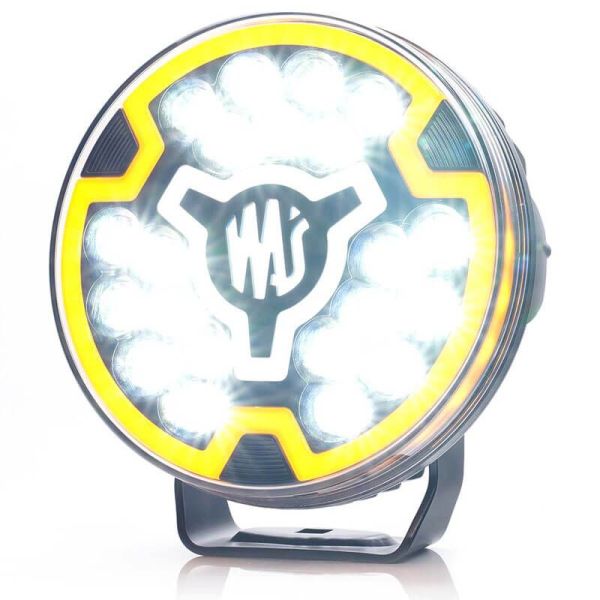 Faro delantero LED redondo con luz ambar y largo alcance AD SM1 HR 17,5 Puntos de Luz W257 2179 Was | LeonLeds