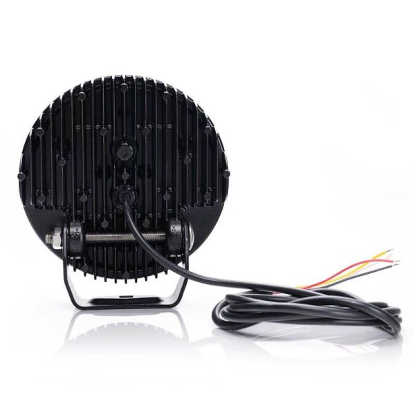 Faro delantero LED redondo con luz ambar y largo alcance AD SM1 HR 17,5 Puntos de Luz W257 2179 Was | LeonLeds