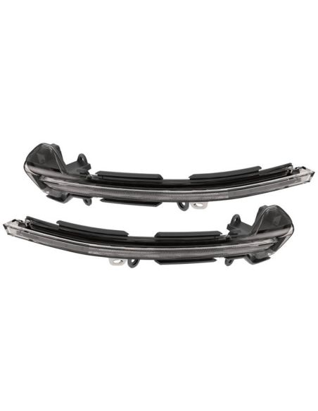 Clignotants dynamiques à LED pour finition miroir Noir LEDriving® LEDDMI 5F0 BK S Homologué Lot de 2. Seat Osram | LéonLeds