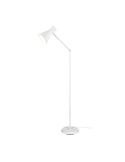 Lámpara de pie estilo flexo metálico varios colores Enzo 1xE27 10W blanca