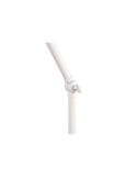 Lámpara de pie estilo flexo metálico varios colores Enzo 1xE27 10W blanca articulado