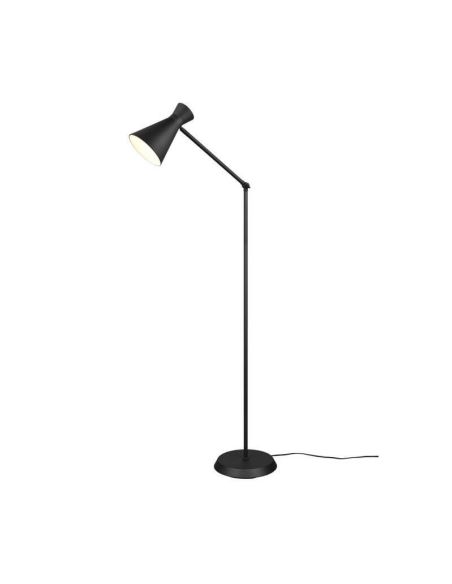 Lámpara de pie estilo flexo metálico varios colores Enzo 1xE27 10W negro