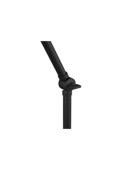 Lampadaire style flexo en métal différentes couleurs Enzo 1xE27 10W articulé noir