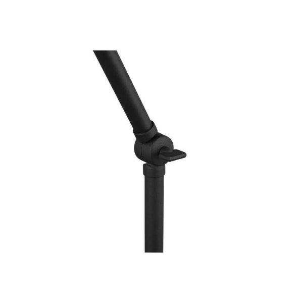 Lámpara de pie estilo flexo metálico varios colores Enzo 1xE27 10W negro articulado