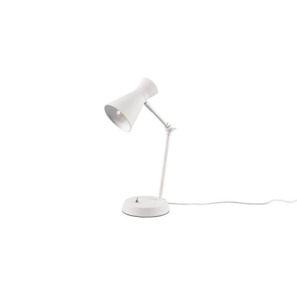 Lámpara de sobremesa metálica estilo flexo Enzo 1xE27 10W sin luz cable