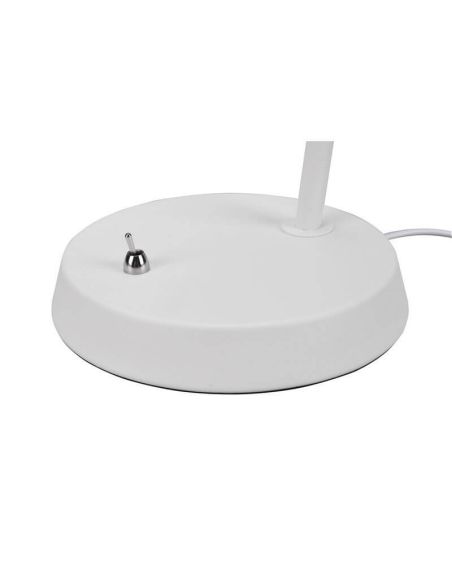 Candeeiro de mesa de metal flexível Enzo 1xE27 interruptor 10W