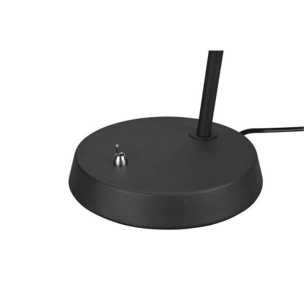 Lampe de table flexible en métal Enzo 1xE27 10W interrupteur noir